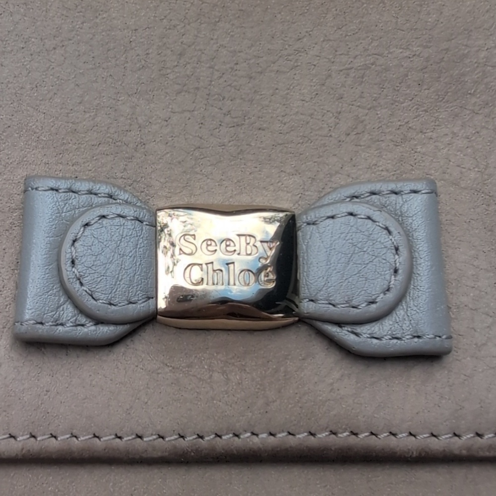 See By Chloe Gray Beige Wallet - Picture 3 of 11